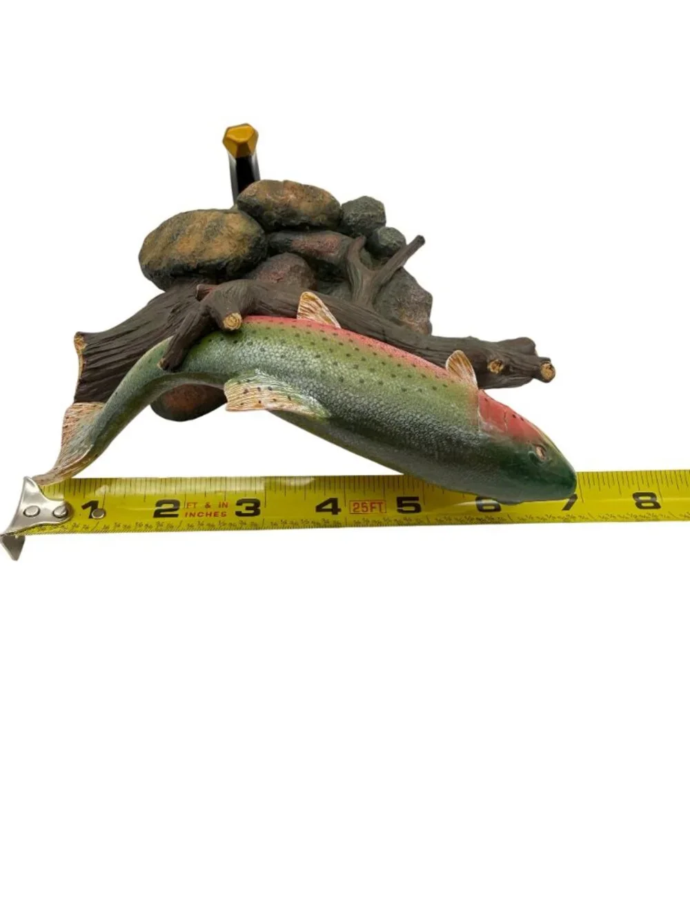 Wild Wings Rainbow Trout Wall Hook Mark Susinno w/ Box Rustic Lodge Decor Angler
